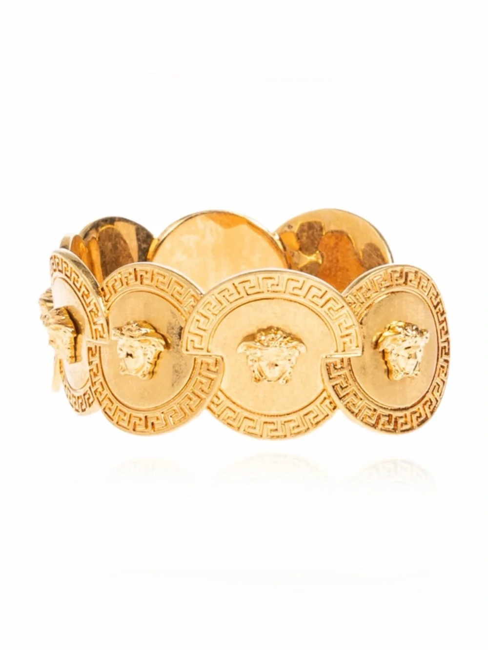 VETSACE Tribute Medusa coins cuff bracelet bangle